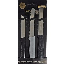 Str Store Ritter Solingen 3'lü Bıçak Seti Paslanmaz Çelik Made In Germany