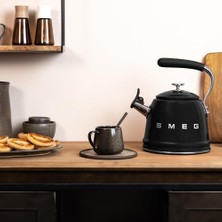 Str Store CKLW2001BL 50’s Style Retro Siyah Islık Kettle Çaydanlık 2.3 L (Ithalatçı Garantili)