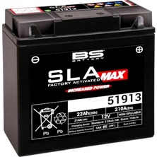 BS Battery Bs 51913 Sla Max 1998-2003 Bmw R 1150 Gs Uyumlu Akü Jel Akü
