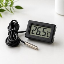 Str Store Dijital Termometre - Su Geçirmez Prob | LCD Ekranlı Sıcaklık Ölçer
