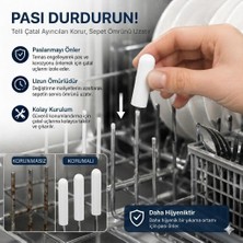 Str Store Bulaşık Makinesi Sepeti Teli Koruyucu Aparatı Beyaz 50 Adet