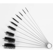 Str Store 10 Adet Çok Amaçlı Pipo Temizlik ve Pipet Kamış Temizleme Fırça Seti RD54