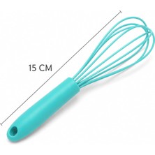 Str Store 15 cm Mini Çırpıcı – Küçük Boy Mutfak Çırpıcısı, Yumurta, Sos ve Karışımlar Için Pratik El Çırpıcısı