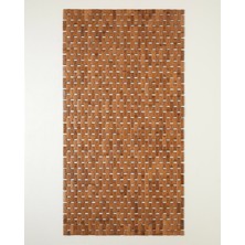 English Home Almina Bambu Duş Kaydırmazı 70X130 cm Kahve