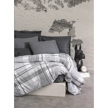 Cotton Box Modern Çift Kişilik Nevresim Takımı Will Antrasit 8680108071380