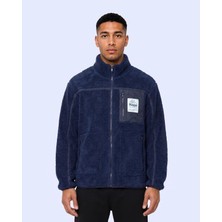 Kappa Notte Erkek Mavi Regular Sherpa Mont