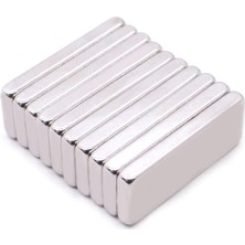 Toyigoo Köşeli Neodyum Mıknatıs Magnet 20X10X3 mm - 5 Adet