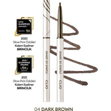 Toyigoo Suya Dayanıklı, Ince Uçlu Göz Kalemi Sharp So Simple Waterproof Pencil Liner (004 Dark Brown)