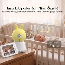 Toyigoo NTL-BC-04WBM Monitörlü Bebek Kamerası, Ebeveyn Ekranlı ve Ninni Özellikli Bebek Kamerası
