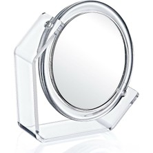 Toyigoo Akrilik Yuvarlak Makyaj Aynası, Akrilik Mini Makyaj Aynası - Yuvarlak Ayna, Şeffaf Ayna Şık ve Pratik Makyaj Deneyimi Için Ideal Seçim!
