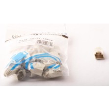 Toyigoo SL-RJ40 RJ45 25 Li Paket Beyaz Jack Kılıfı