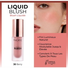 Toyigoo Cosmetics Liquid Blush Nemlendirici Etkili Likit Allık - 30 Berry (Işıltılı)