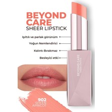 Toyigoo Beyond Care Sheer Lipstick 902 - Sheen Apricot - Yoğun Nemledirici Besleyici Etki - Parlak Ruj