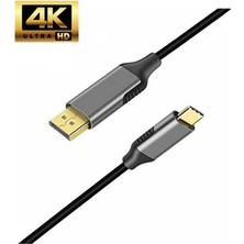 Toyigoo K01E Type-C To Display Port Dp 4K Hd 60Hz Görüntü Aktarım Kablosu