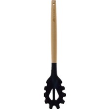 Toyigoo Bambu Saplı Silikon Mutfak Kaşığı