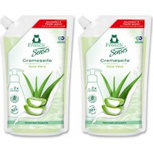 Frosch Senses Aloe Vera Krem Sıvı Sabun Yedek Dolum 2 x 500 ml (Toplam 1 L)
