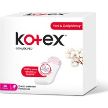 Kotex Günlük Ped Normal 56'lı - 3 Adet