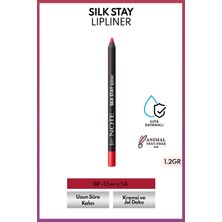 Note Cosmetics Silk Stay Lipliner Suya Dayanıklı Ipeksi Dudak Kalemi - 07 Cherry Silk - Kırmızı