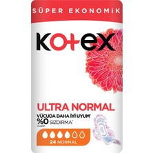Kotex Ultra Süper Ekonomik Paket Normal 24'lü - 3 Adet