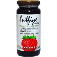 Lutfiye Organik Çilek Reçeli 280 G - 6 Adet