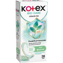 Kotex Bio-Care Ince Günlük Ped 28'li - 7 Adet