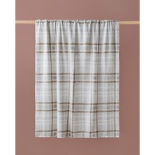 English Home Lena Ekose Baskılı Supersoft Tv Battaniye 120X160 cm Krem - Bej