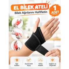 Ankaflex El Bilek Ateli Bilek Splinti Başparmak Destekli Ayarlanabilir El Bilek Bandajı