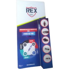 Rex Jel 5 gr Hamamböceği Jeli Kokusuz Lekesiz