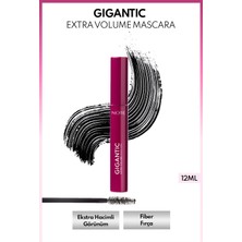 Note Gigantic Ekstra Hacim ve Takma Kirpik Etkili Maskara - Siyah