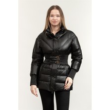 Versace Jeans Couture Kadın Mont Siyah