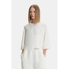 Fabiana Filippi  Vakko By Fabıana Fılıppı Ecru Knit Sweater