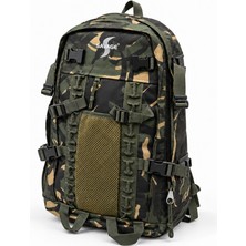 Su Geçirmez Outdoor Sırt Çantası - Dağcı Çantası - Savage Ventura 50LT- Kamuflaj