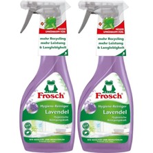 Frosch Lavanta Lavabo ve Banyo Hijyen Temizleyici Sprey 2 x 500 ml (Toplam 1 L)