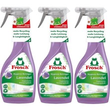 Frosch Lavanta Lavabo ve Banyo Hijyen Temizleyici Sprey 3 x 500 ml (Toplam 1,5 L)