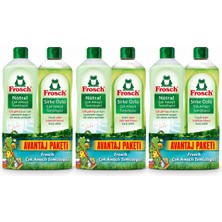 Frosch Ph Nötr 1 L + Sirke Özlü 1 L Çok Amaçlı Temizleyici 3 Set (6 Şişe, Toplam 6 L)