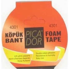4301 Çift Taraflı Kağıt Bant Köpük Rulo Askılı 19MMX5MT