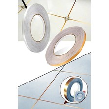 Fayans Arası Yapışkanlı Folyo Derz Bandı Şerit Bant Gold 0.5 cm 50 Metre 1420