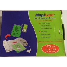 Laminasyon 100 MİC.80X105 Parlak Soğuk 100 Lü 1060110 1 Paket