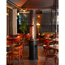 Greenmall Flame Tower Gazlı Teras Isıtıcısı