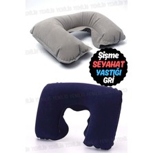 Şişme Seyahat Yastığı ile Uzun Yol Konforu: Ergonomik Boyun Desteği ve Derin Uyku Keyfi!