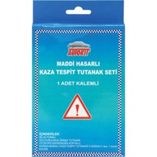 Kaza Tespit Tutanak Seti 2 Adet