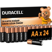 DURACELL BASIC AA Alkalin Kalem Pil (24'lü Paket)