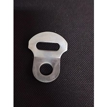 Emniyet Kemeri Alt Bağlama Sacı (Kalın Metal) Yuvarlak Tip (1 Adet)