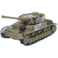 ModaDeniz Kamuflajlı Askeri Tank Oyuncak - Gerçekçi Detaylı Model Savaş Tankı - Kahverengi - 1 Adet