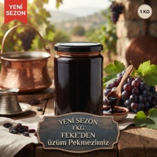 Çamlıca Bitkisel Aktar Yeni Sezon %100 Saf ve Katkısız Feke Üzüm Pekmezi 1000 gr - Geleneksel El Yapımı