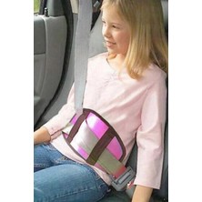 Soft Çocuk Pembe Emniyet Kemeri Düzenleyici Kılıf Oto Emniyet Kemeri Tutucu Kemer Pedi