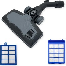 İcanpares Philips Uyumlu Xb 9125, Xb 9145, Xb 9155 Marathon Ultimate Triactive Ultra Başlık, Ön Filtre ve Hepa Filtre Seti