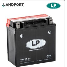Piaggio Fly 125 Landport Lp Motosiklet Aküsü Agm Tip