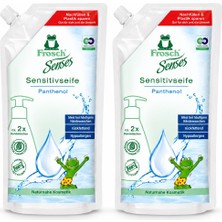 Frosch Senses Panthenol Hassas Sıvı Sabun Yedek Dolum 500 ml 2’li Paket (Toplam 1000 Ml)