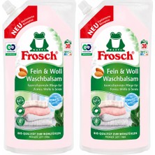 Frosch Badem Özlü Narin ve Yünlüler Sıvı Çamaşır Balsamı 1,44 L 2’li Paket (Toplam 2,88 L - 60 Yıkama)